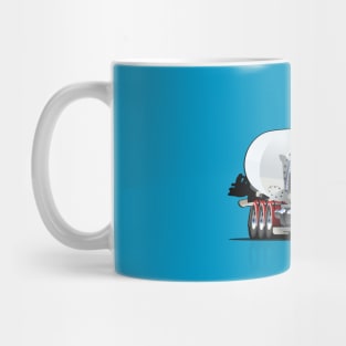 Cartoon Mixer Truck Mug